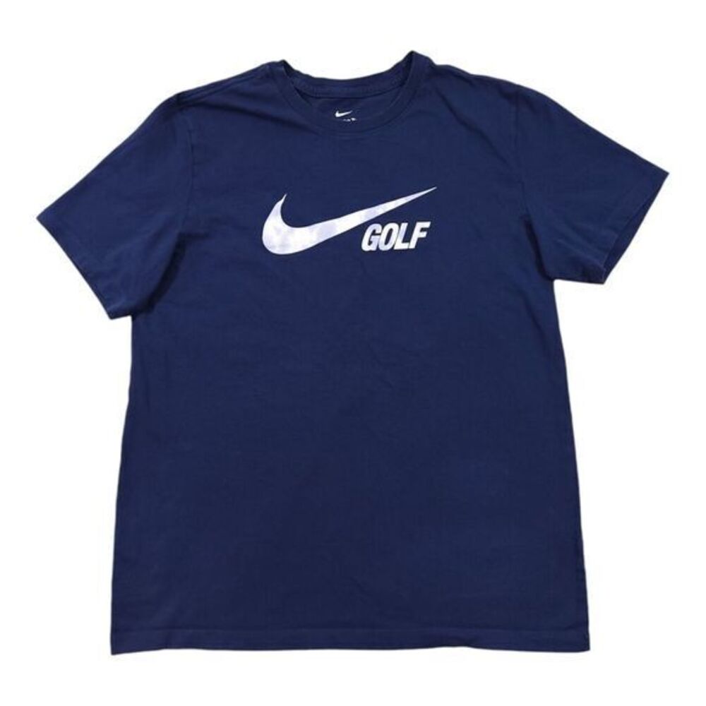 Nike Golf‎ T Shirt Mens Large Tee Swoosh Golf Midnight Navy